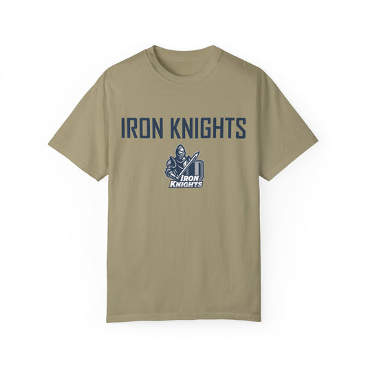 Iron Knights Premium Adult Unisex T-Shirt w/Knight Logo, Name & Number on back