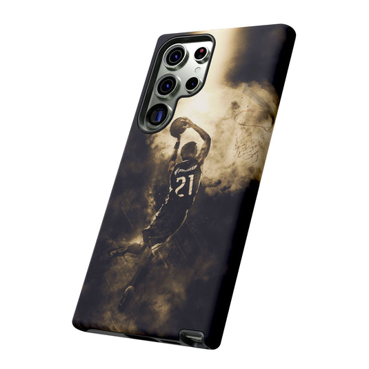 Custom Picture Tough Phone Case - Smoke Effect