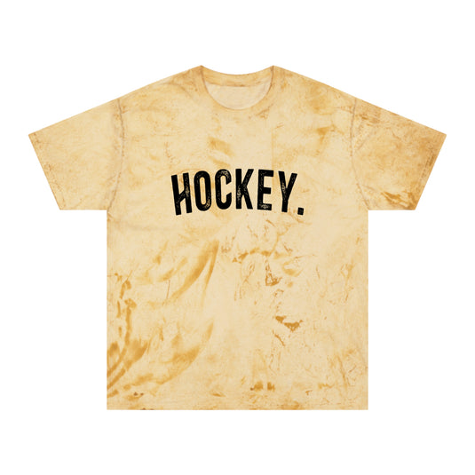 Rustic Design Hockey Adult Unisex Colorblast T-Shirt