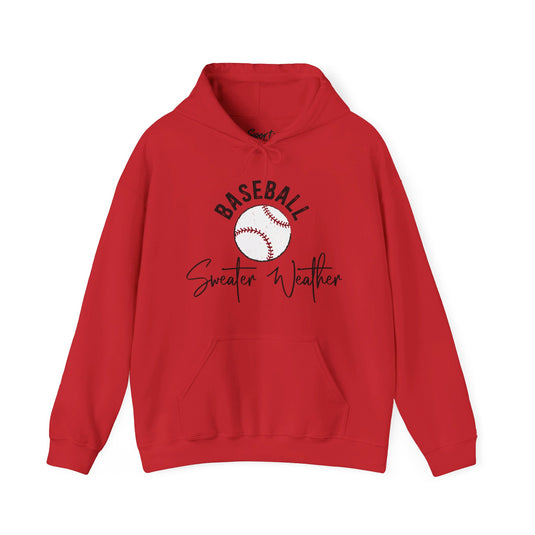 Baseball Sweater Weather Unisex Adult Basic Crewneck Sweatshirt