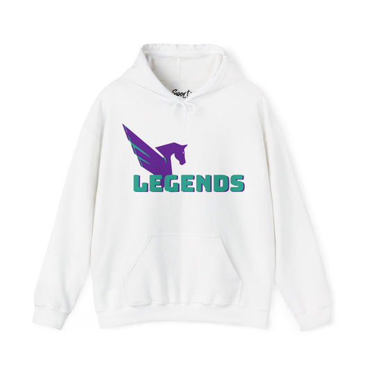 Legends Sports Unisex Adult Basic Hooded Sweatshirt