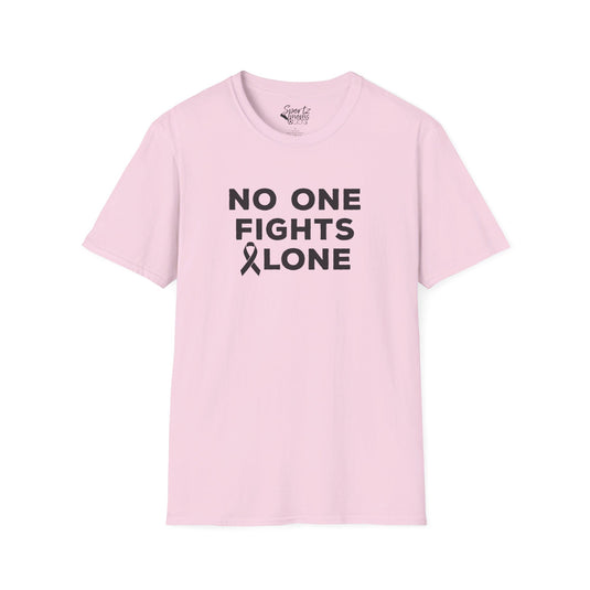 No One Fights Alone Adult Unisex Basic T-Shirt