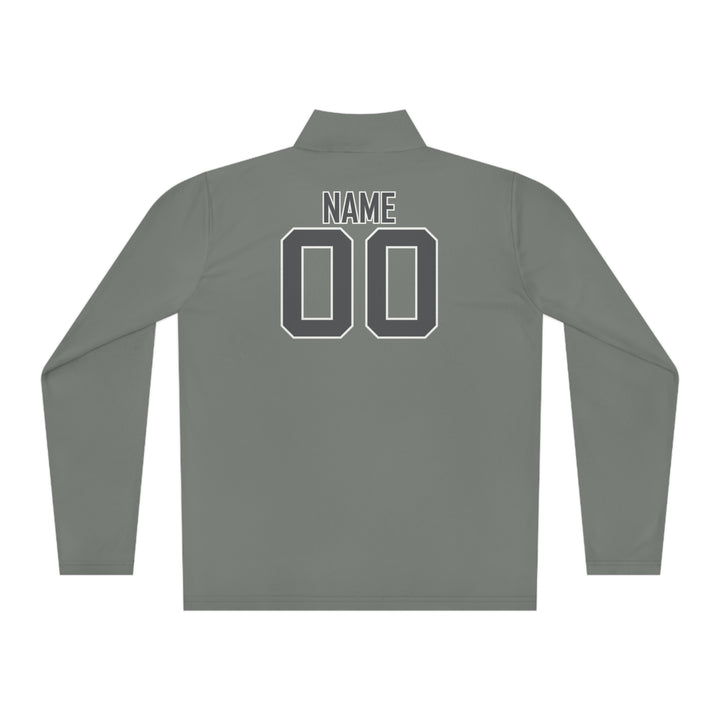 Trenton Soccer Association Unisex Adult Long Sleeve Quarter-Zip Pullover