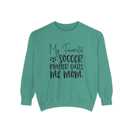 My Favorite Soccer Player Adult Unisex Premium Crewneck Sweatshirt