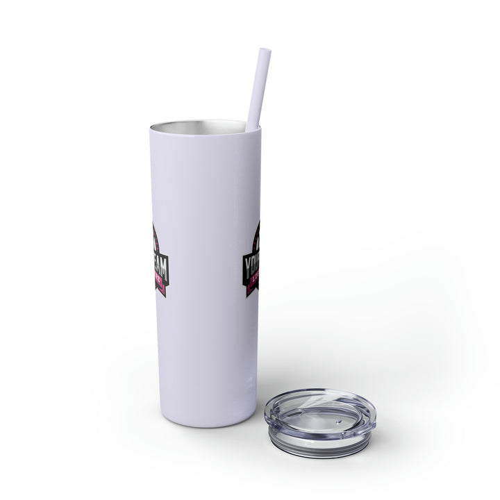 Skinny Tumbler with Straw 20oz