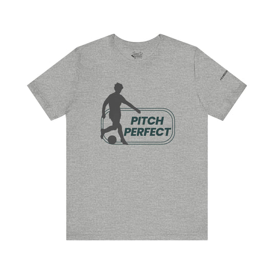 College Station Soccer Club Vanguard Unisex Adult T-Shirt - Pitch Perfect