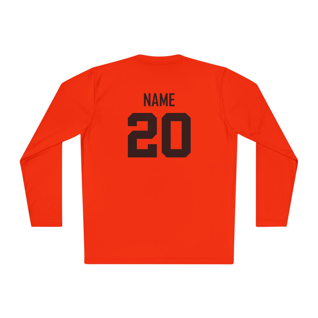 Unisex Adult Long Sleeve Competitor Moisture Wicking Shirt Color Options 1