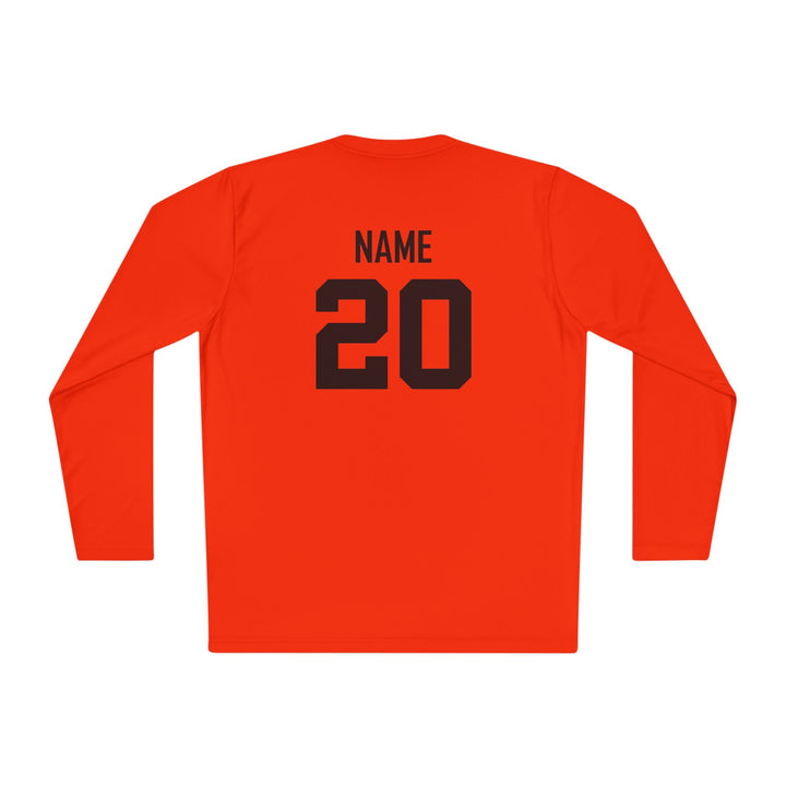 Unisex Adult Long Sleeve Competitor Moisture Wicking Shirt Color Options 1