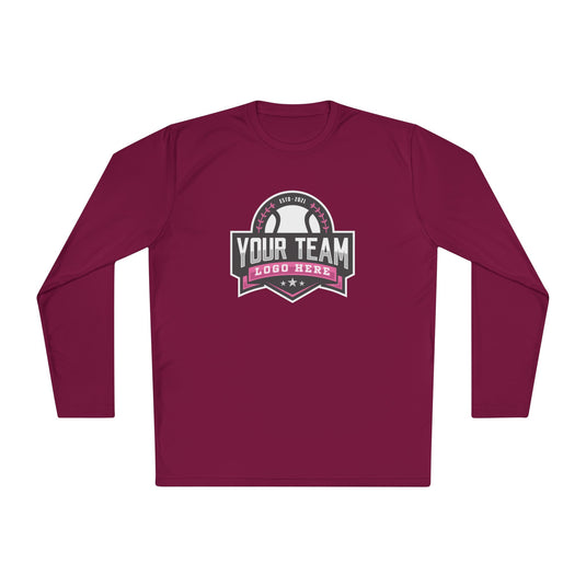 Unisex Adult Long Sleeve Competitor Moisture Wicking Shirt Color Options 1