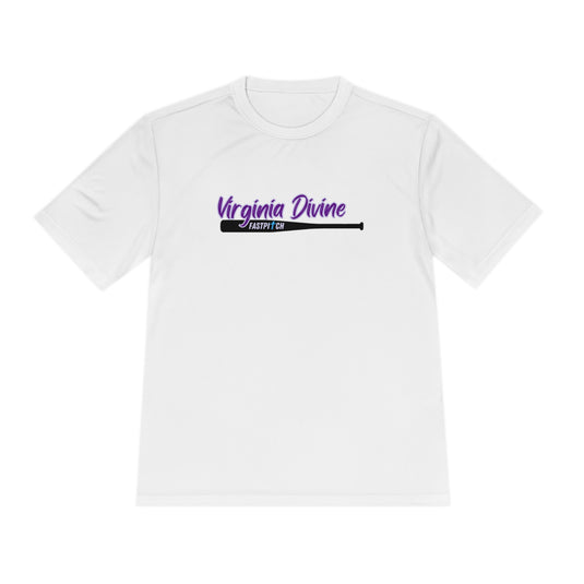 Virginia Divine Sports Unisex Adult Moisture Wicking T-Shirt