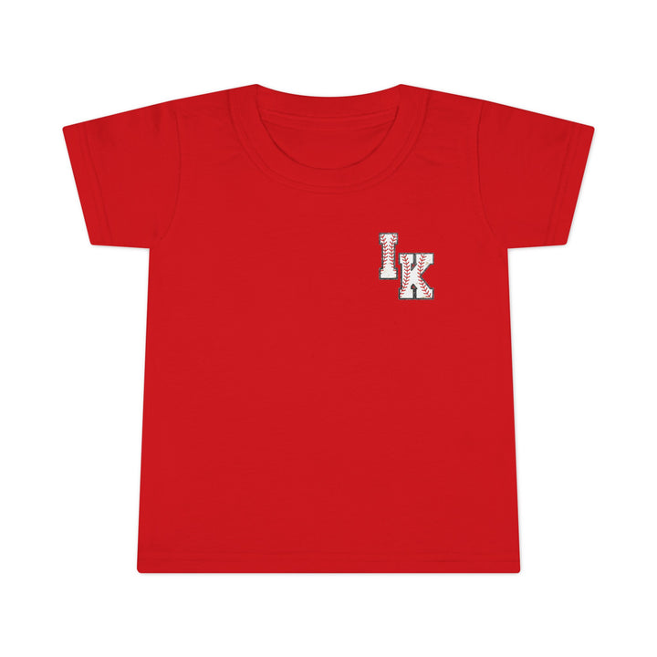 Iron Knights Toddler Unisex T-Shirt w/Flag Design & Name and Number on Back