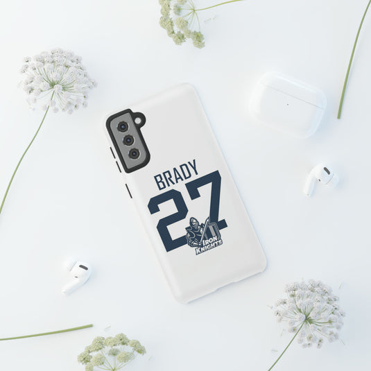 Iron Knights Phone Case w/Knight Design and Name & Number