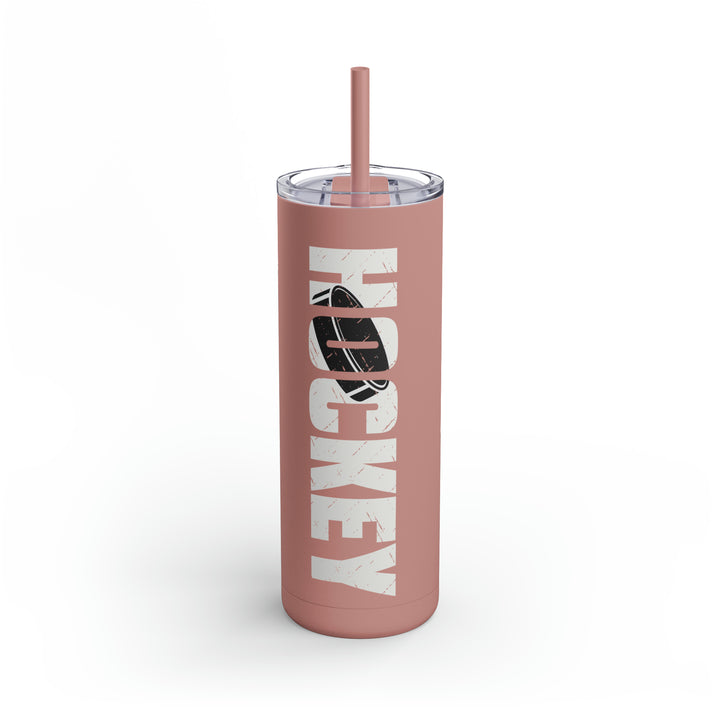 Hockey 20oz Skinny Matte Tumbler