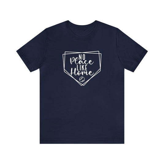 No Place Like Home Baseball Adult Unisex Mid-Level T-Shirt