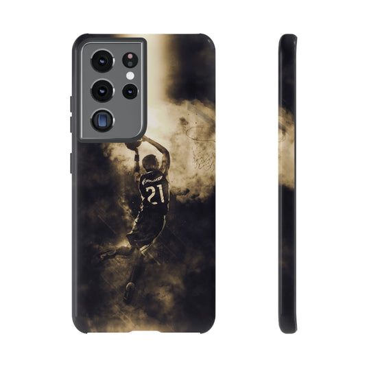 Custom Picture Tough Phone Case - Smoke Effect