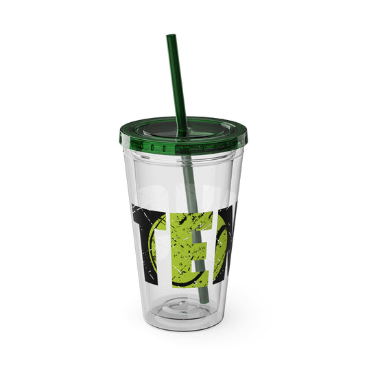 Tennis 16 oz Sunsplash Tumbler with Straw