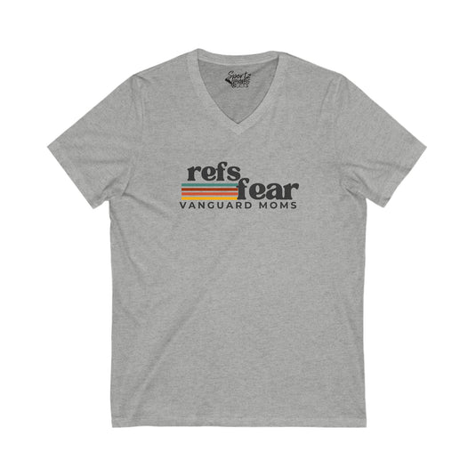 Refs Fear Vanguard Moms Adult Women's V-Neck T-Shirt