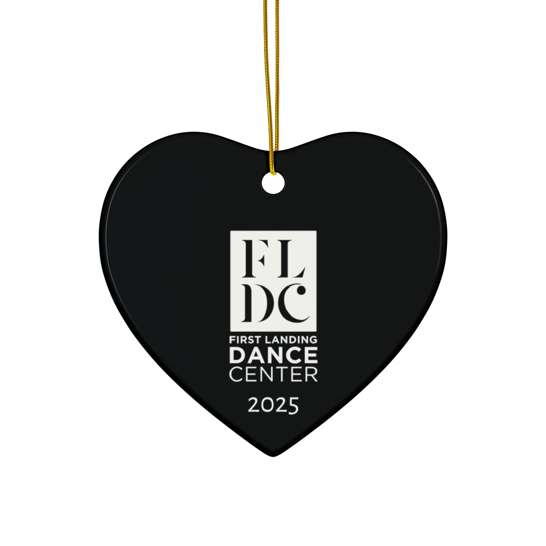 First Landing Center Dance Ceramic Ornament