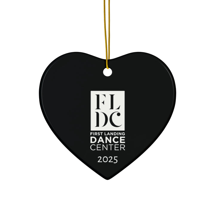 First Landing Center Dance Ceramic Ornament