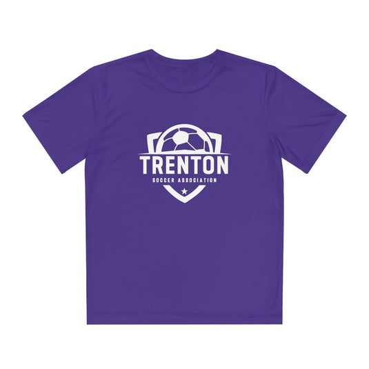 Trenton Soccer Association Unisex Youth Short Sleeve Competitor Moisture Wicking T-Shirt