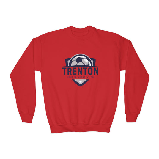 Trenton Soccer Association Unisex Youth Basic Crewneck Sweatshirt