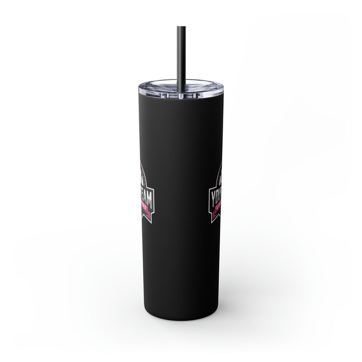 Skinny Tumbler with Straw 20oz