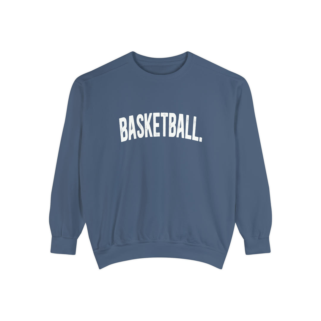 Rustic Design Basketball Adult Unisex Premium Crewneck Sweatshirt