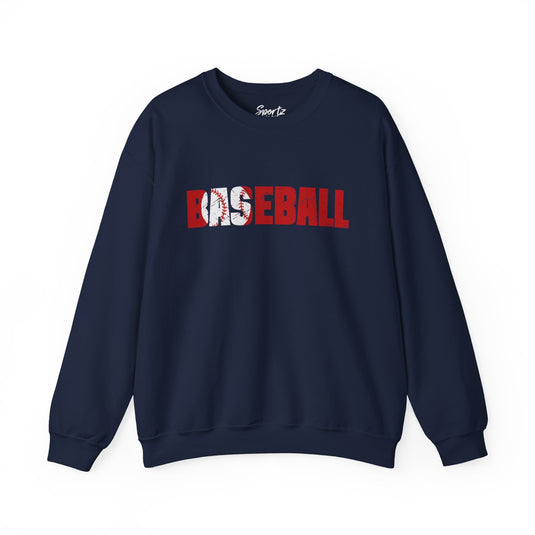 Baseball Adult Unisex Basic Crewneck Sweatshirt
