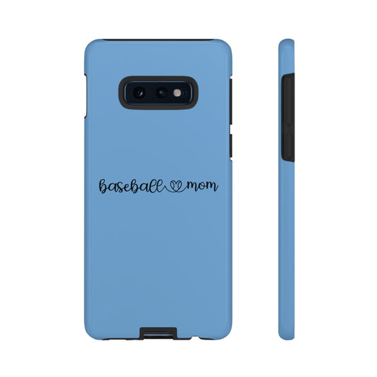 Baseball Mom Phone Case with Heart