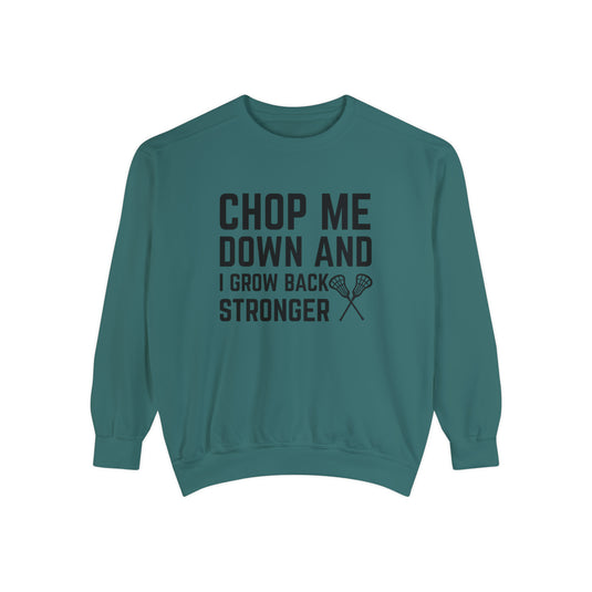 Chop Me Down Lacrosse Adult Unisex Premium Crewneck Sweatshirt