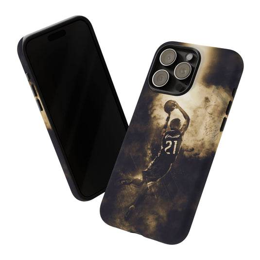 Custom Picture Tough Phone Case - Smoke Effect