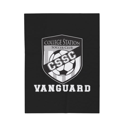 College Station Soccer Club Vanguard Velveteen Plush Blanket