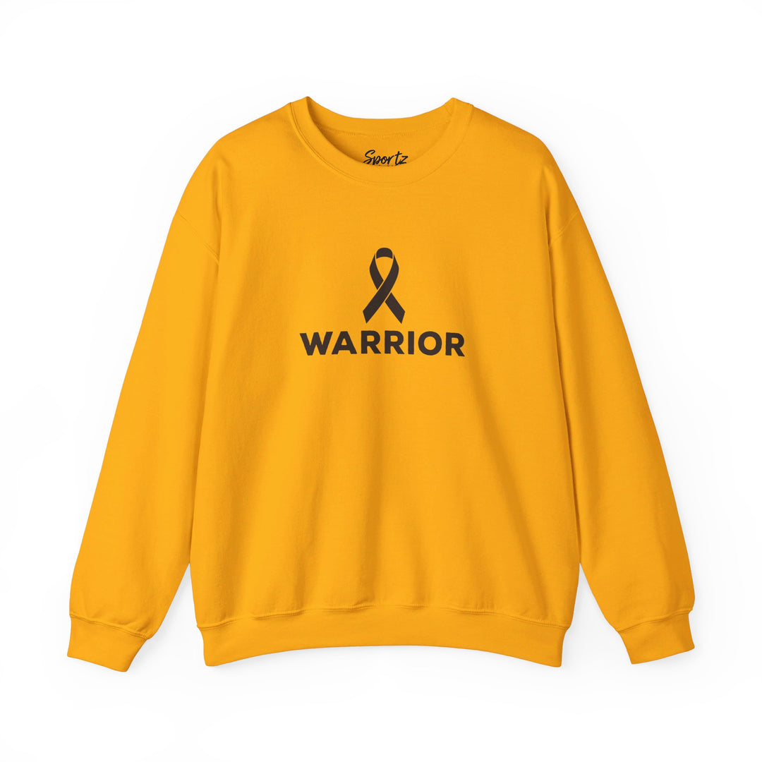 Cancer Ribbon Warrior Adult Unisex Crewneck Sweatshirt