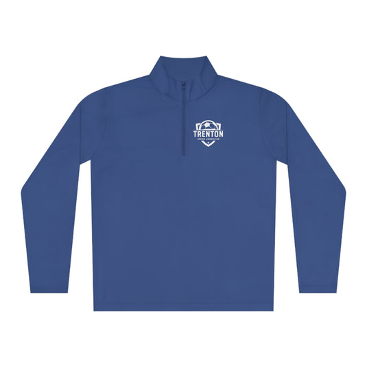 Trenton Soccer Association Unisex Adult Long Sleeve Quarter-Zip Pullover