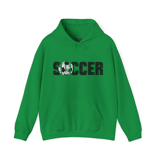 Soccer Adult Unisex Basic Hooded Sweatshirt