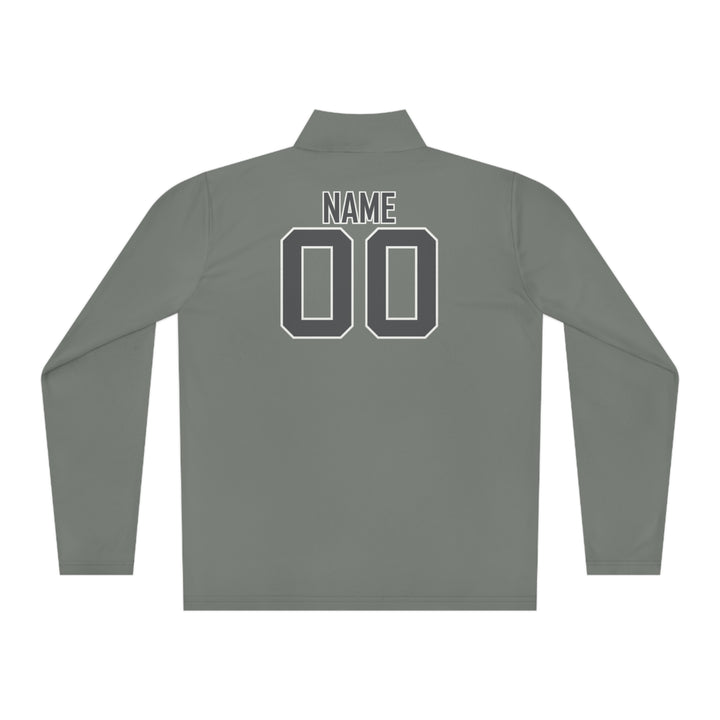Unisex Adult Long Sleeve Quarter-Zip Pullover