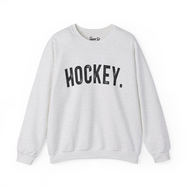 Rustic Design Hockey Adult Unisex Crewneck Sweatshirt