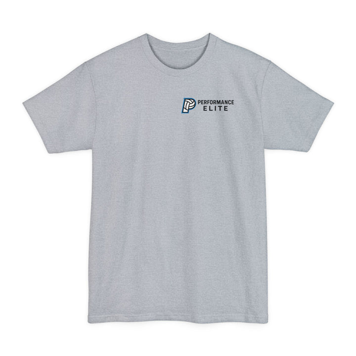 Performance Elite Unisex Adult Premium Tall T-Shirt w/Front & Back Logo