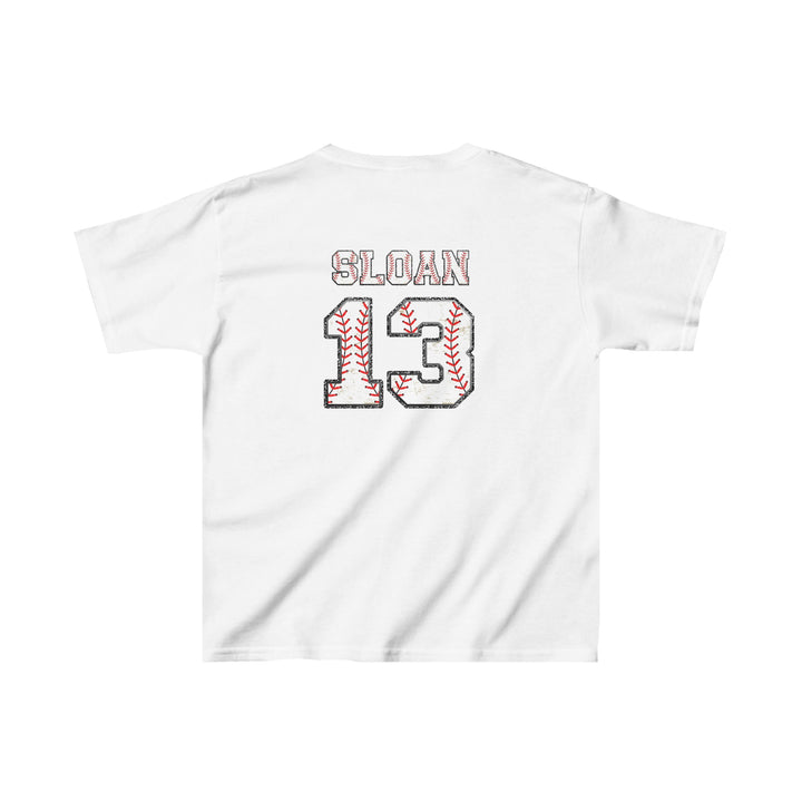 Iron Knights Youth Unisex T-Shirt w/Flag Design & Name and Number on Back