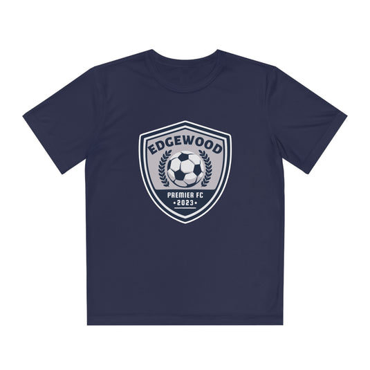 Edgewood Premier FC Unisex Youth Short Sleeve Competitor Moisture Wicking T-Shirt