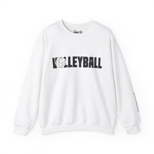 Performance Elite Volleyball Adult Unisex Basic Crewneck Sweatshirt w/Logo on Left Sleeve