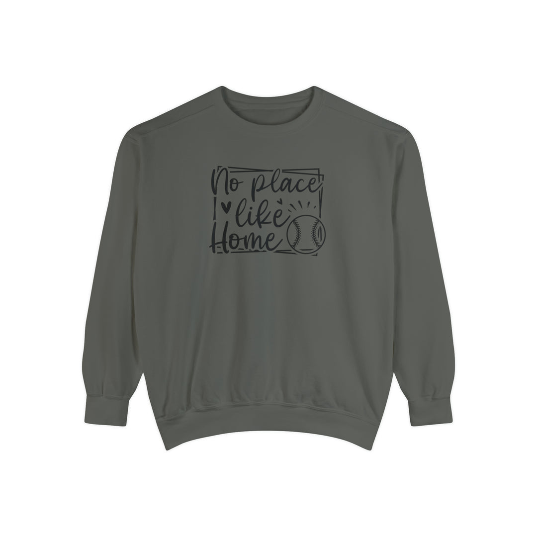 No Place Like Home Baseball Adult Unisex Premium Crewneck Sweatshirt