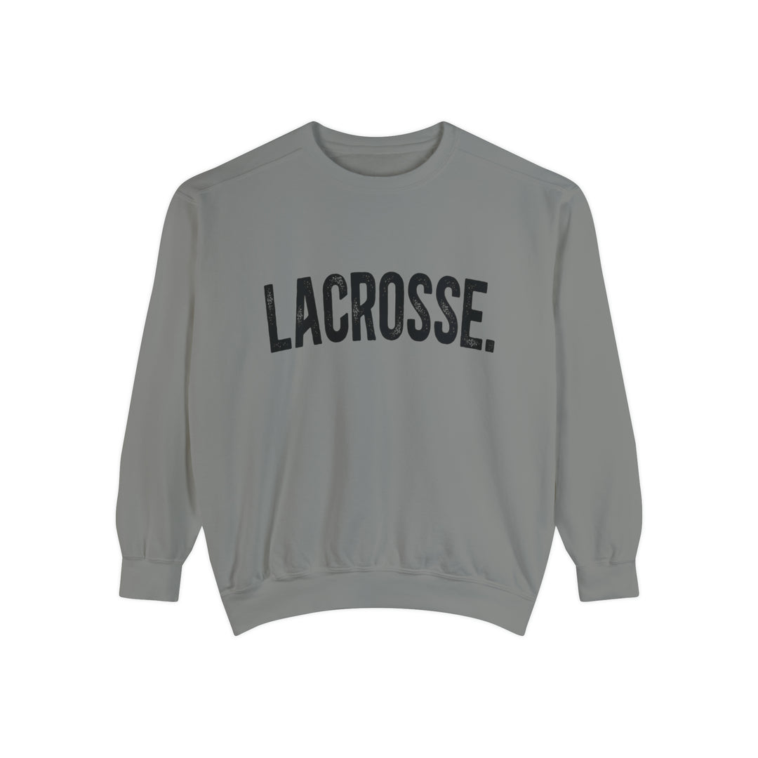 Rustic Design Lacrosse Adult Unisex Premium Crewneck Sweatshirt