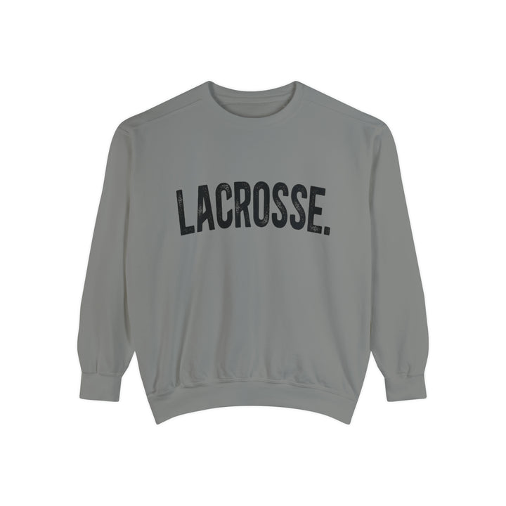 Rustic Design Lacrosse Adult Unisex Premium Crewneck Sweatshirt