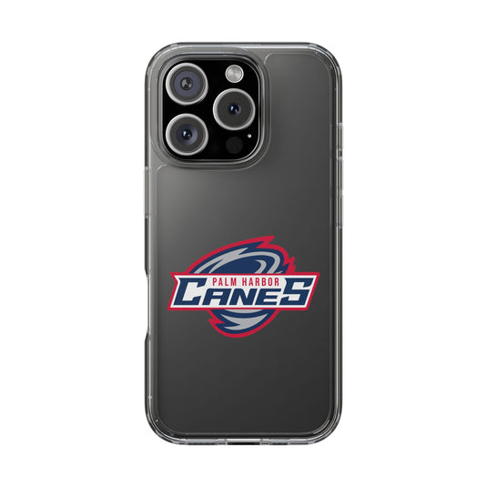 Palm Harbor Lady Canes Clear Phone Case