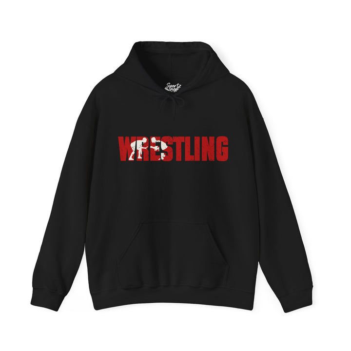 Wrestling Adult Unisex Hooded Sweatshirt