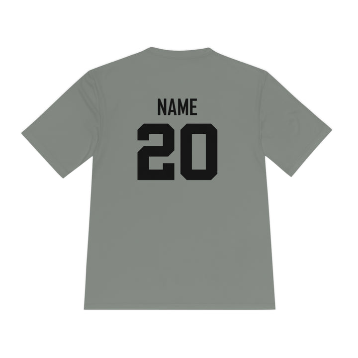 Wheeling Lightningbirds Unisex Adult Moisture Wicking T-Shirt - Bird Only Logo