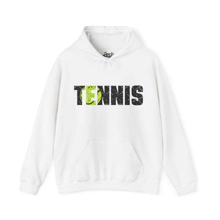Tennis Adult Unisex Hooded Sweatshirt