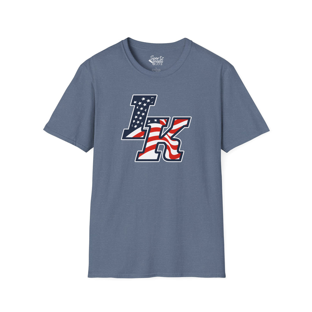 Iron Knights Adult Unisex T-Shirt - Flag Design