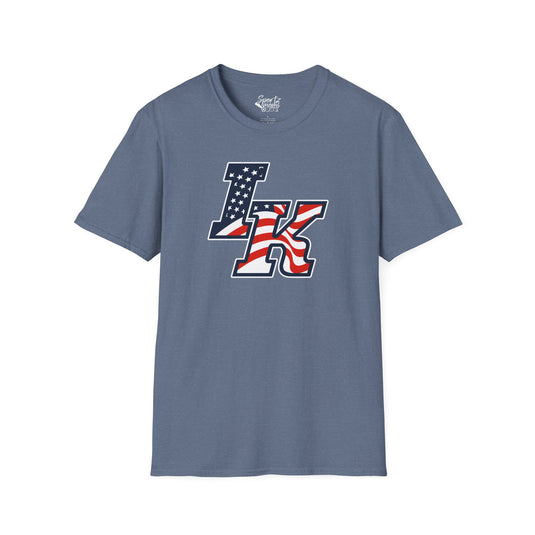 Iron Knights Basic Adult Unisex T-Shirt - Flag Design